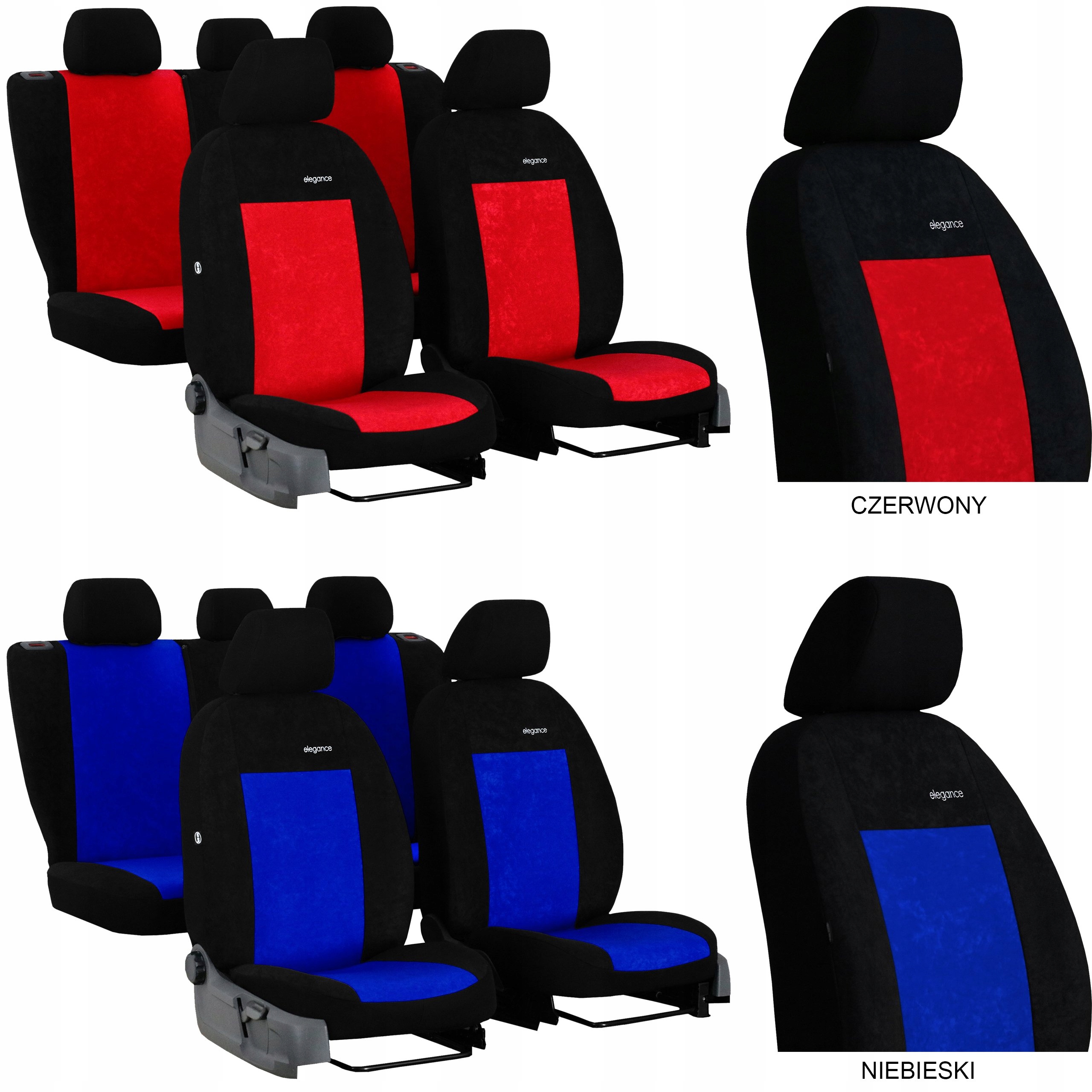 KIA CEED 2 PRO CEED WELUROWE POKROWCE MIAROWE Typ pokrowiec