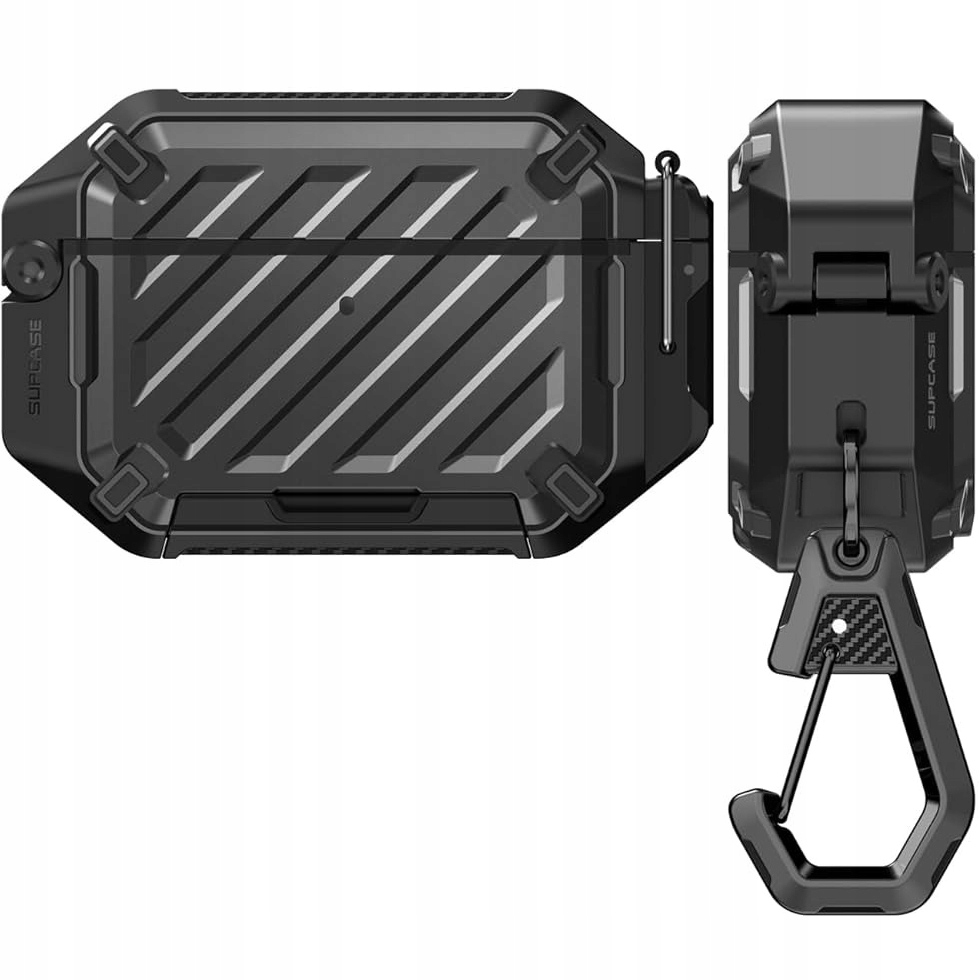 Pouzdro Supcase pro AirPods Pro 3, voděodolné IP68, pouzdro karabina