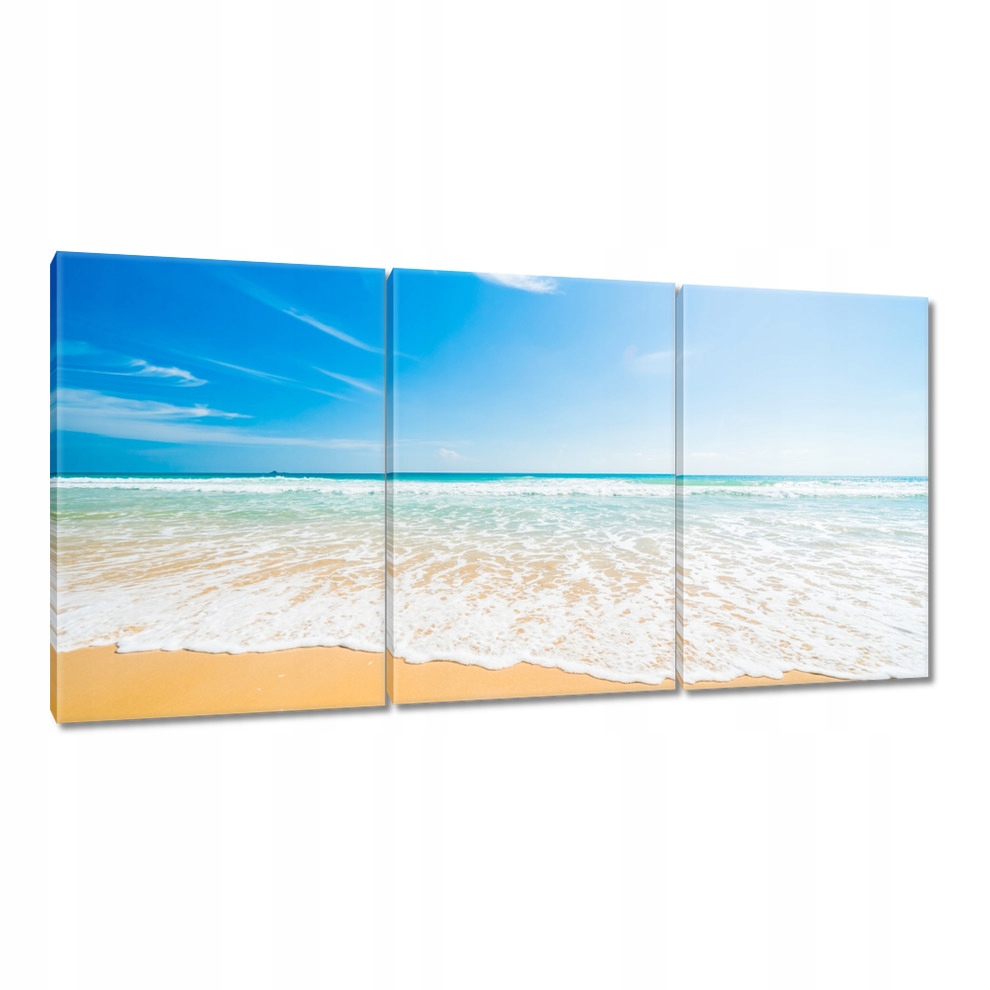 

Obrazy 240x120 Plaża aż miło
