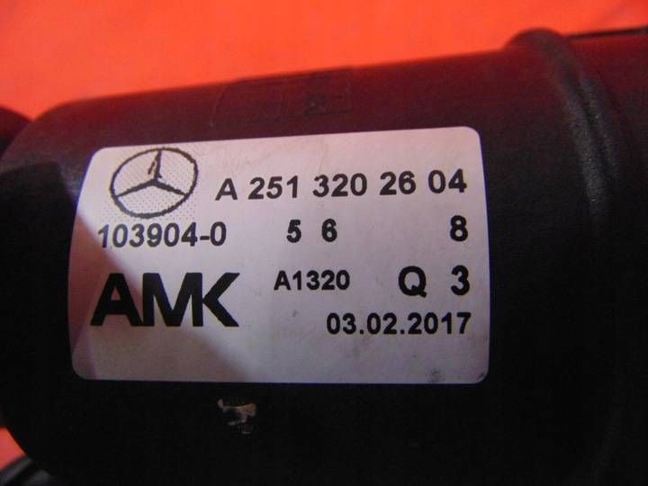 MERCEDES R-KLASA 251 W251 compressor; springing A2513202604
