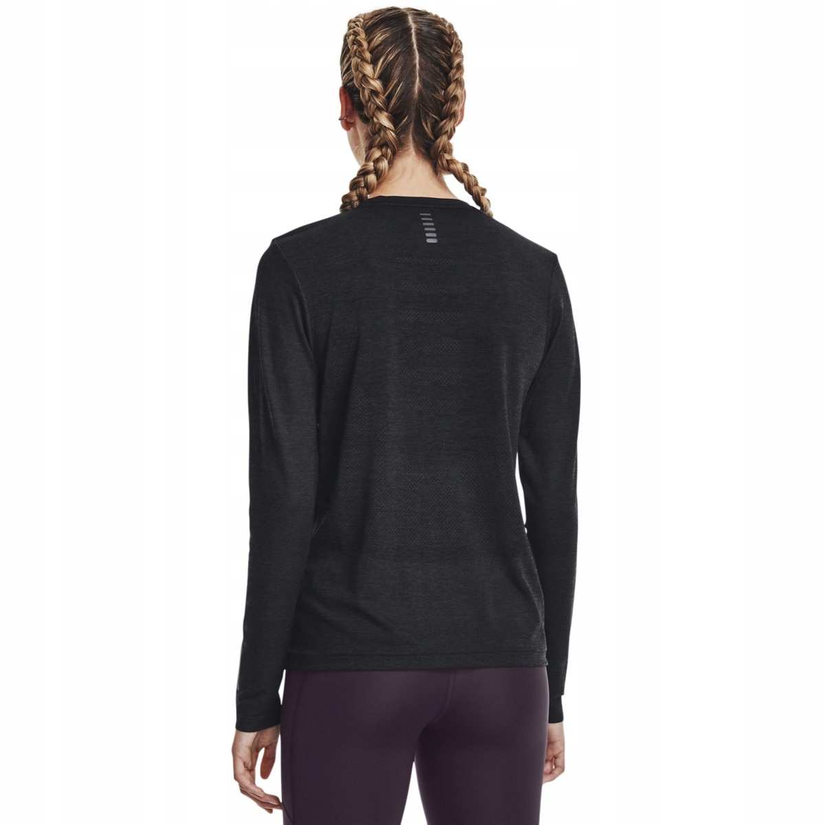 Under Armour Tričko Ua Seamless Stride Ls-blk černá