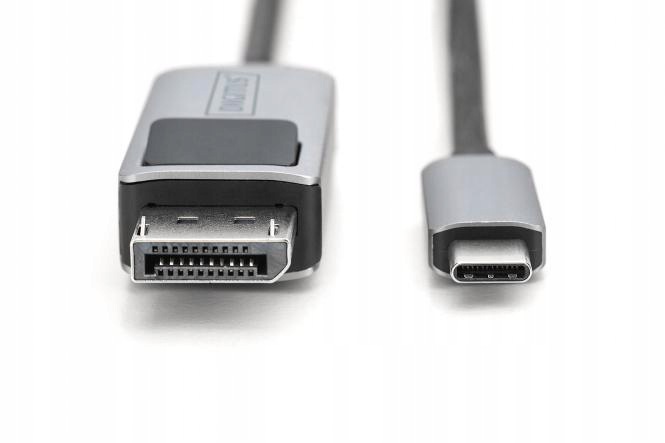 Adapter Usb-c do DisplayPort Digitus DB-300334-010-S bi-kierunkowy 1m