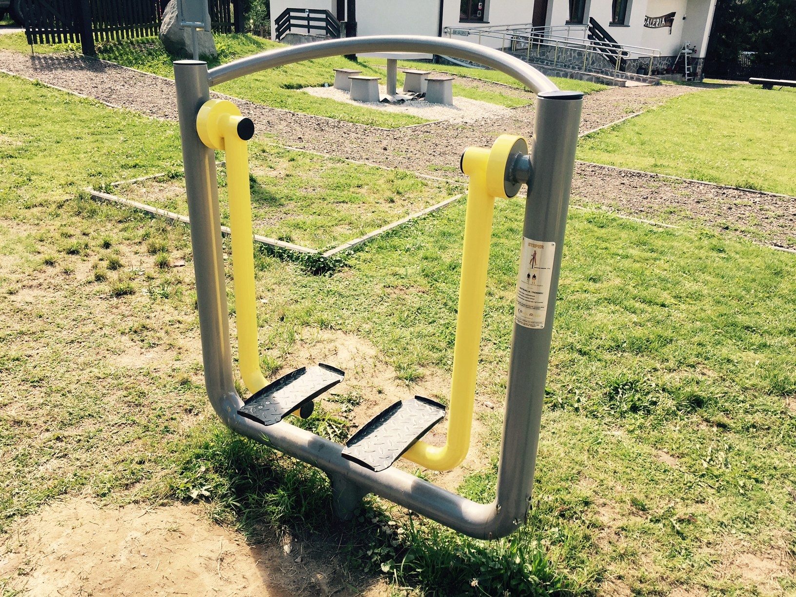 BIEGACZ Siłownia Zewnętrzna Ogród TRENING Sołectwo Outdoor Fitness Model PA001