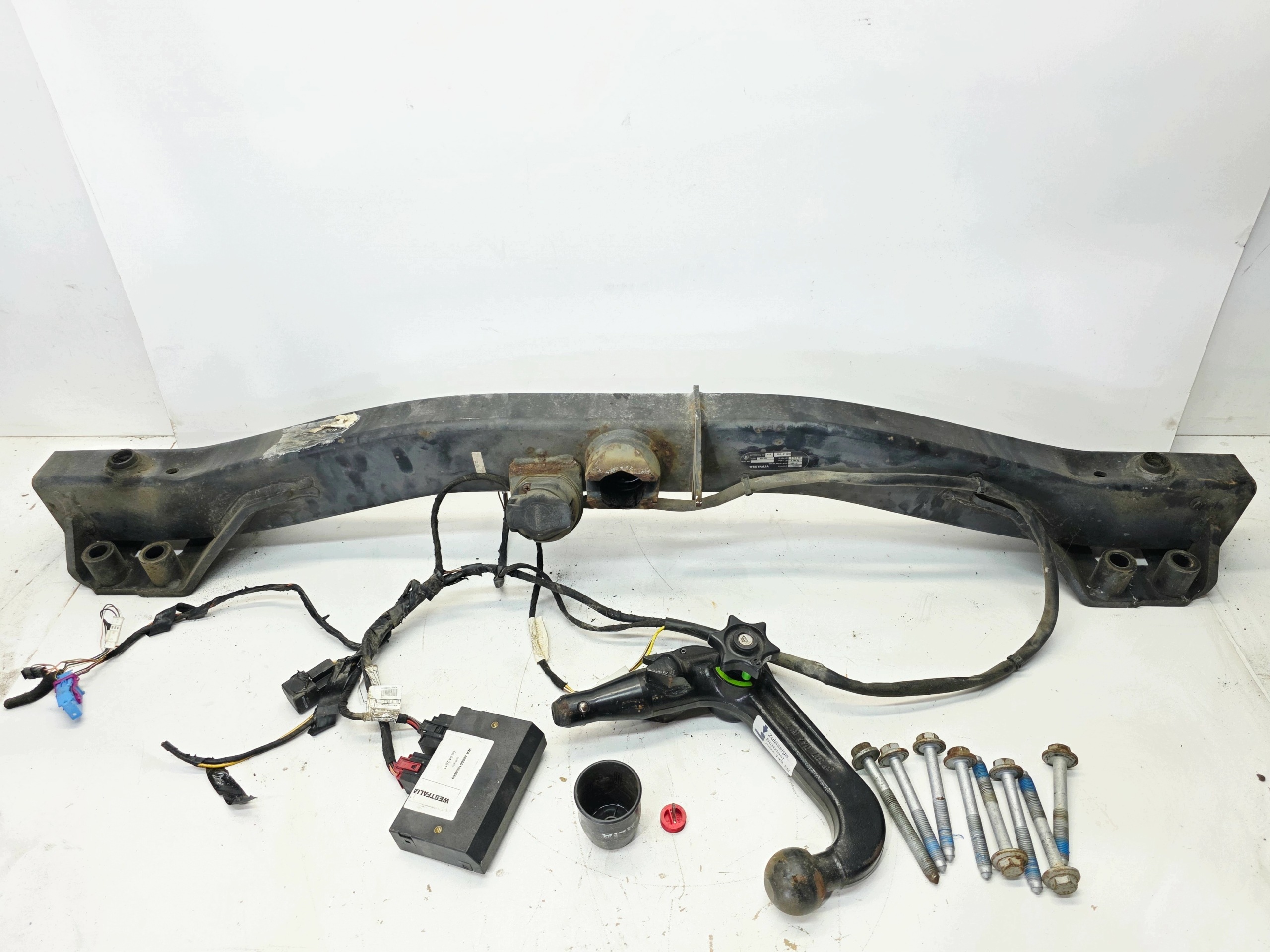 tow WYPINANY + module + key WESTFAILA AUDI Q7 4L 4L0092155