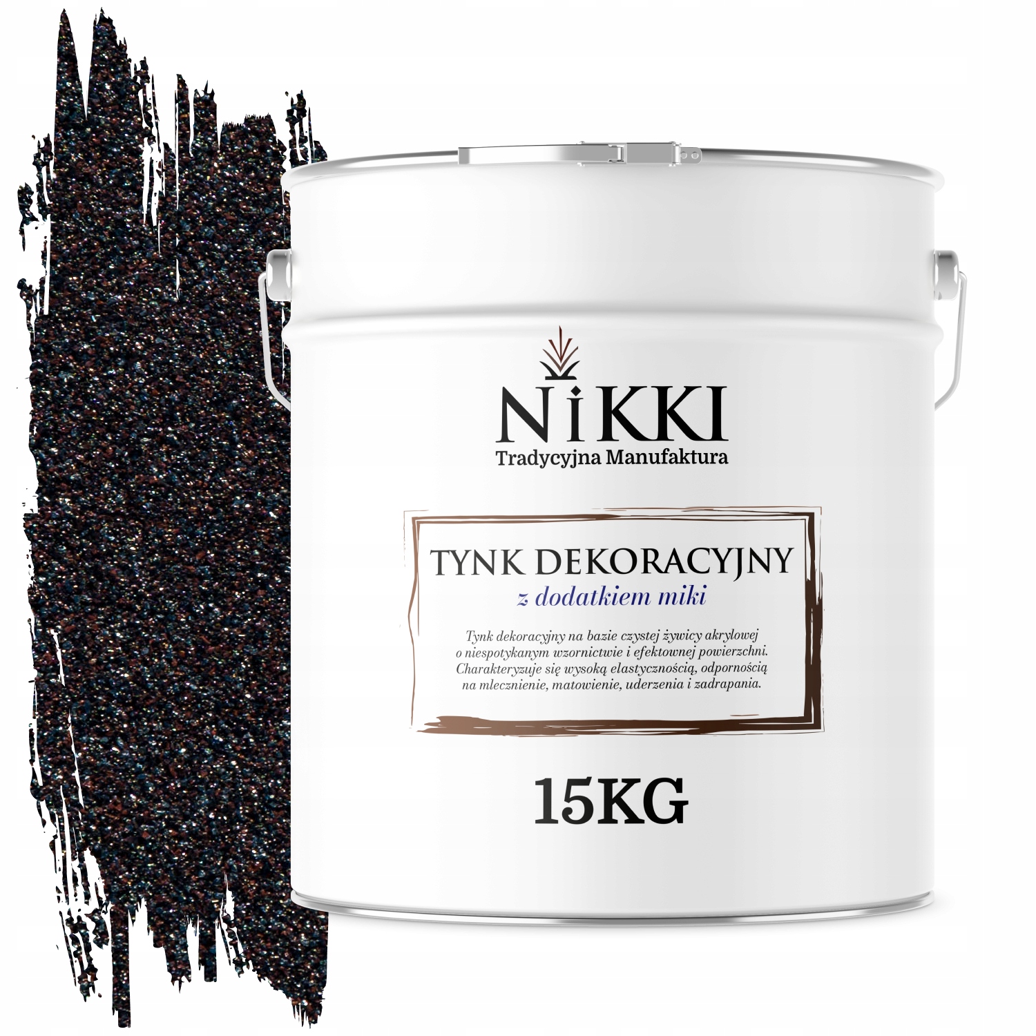 Mozaiková Omietka Jemnozrnná 15 Kg Tmavohnedá Bez Sľudy D824