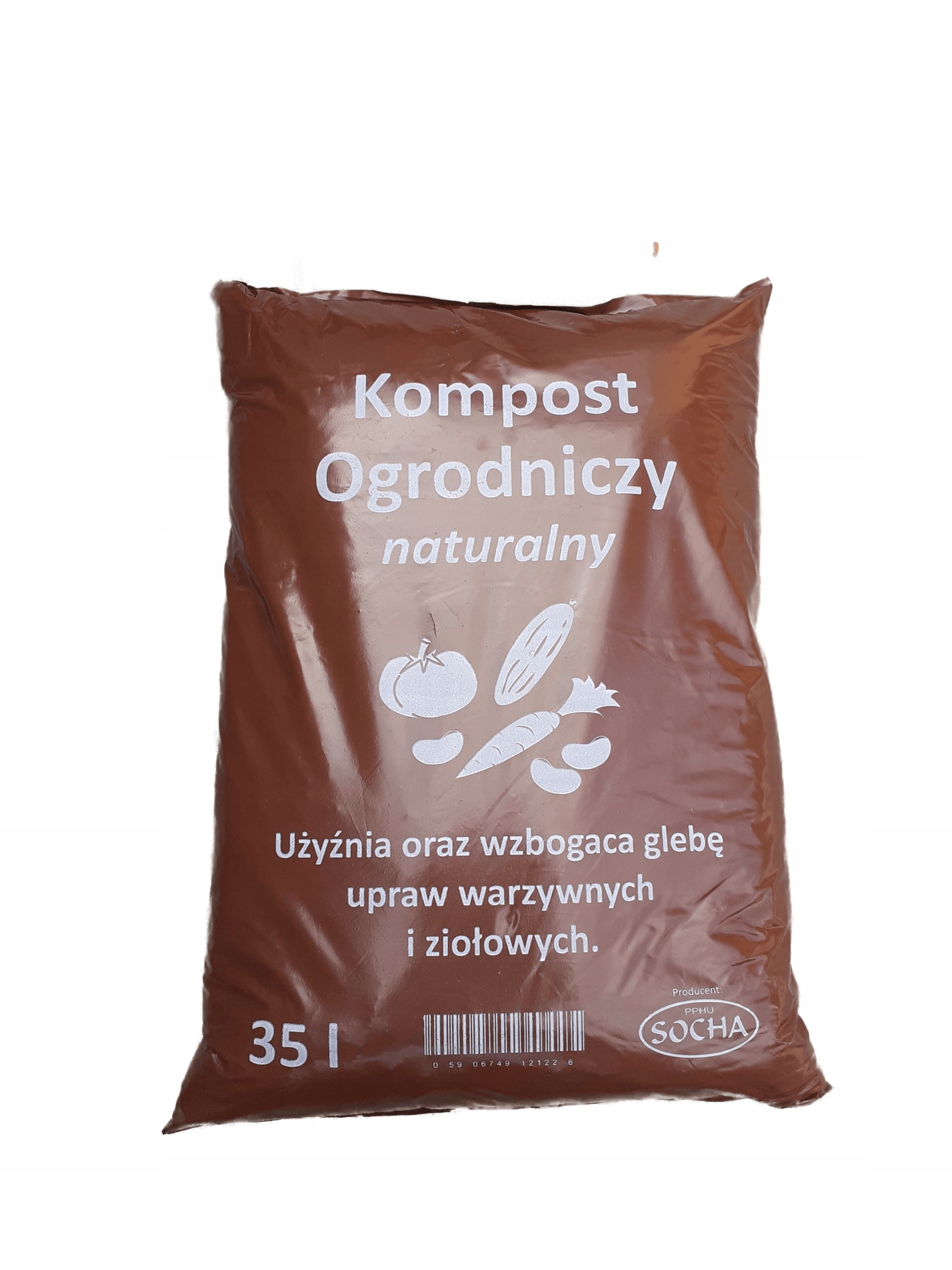 

Kompost Ogrodniczy naturalny 35L Ziemia Podłoże