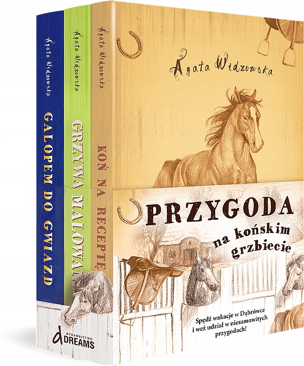 

Przygoda na końskim grzbiecie T.1-3 Widzowska