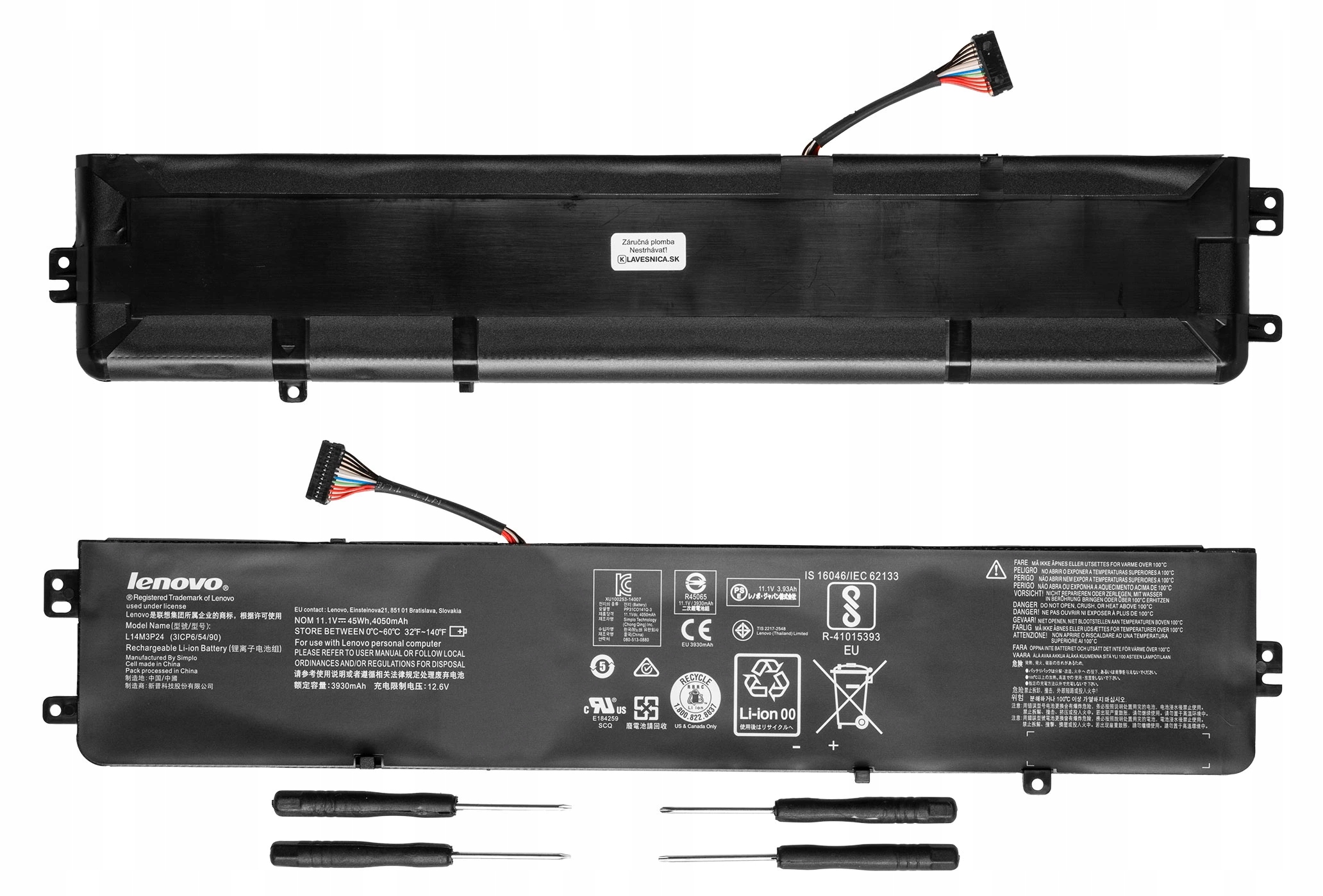 Originál Batéria Lenovo Legion -Y520-15IKBM Y700-14ISK L14M3P24
