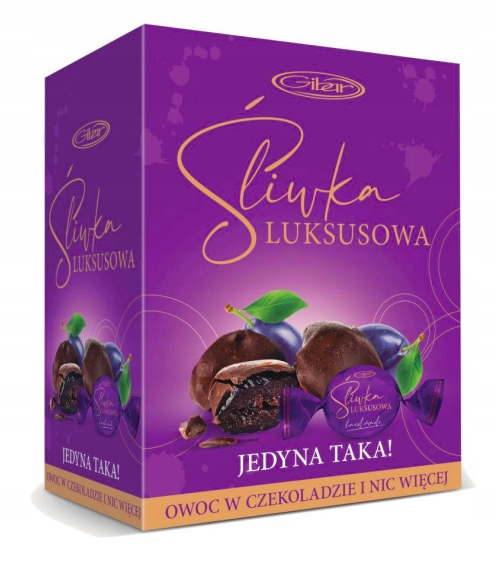 Bonbóny Švestka luxusní v čokoládě 1 kg