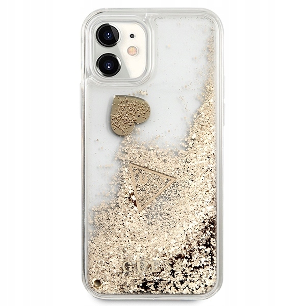 Etui GUESS Brokatowe pokrowiec Glitter Charms do iPhone 11 / Xr, case Stan opakowania oryginalne