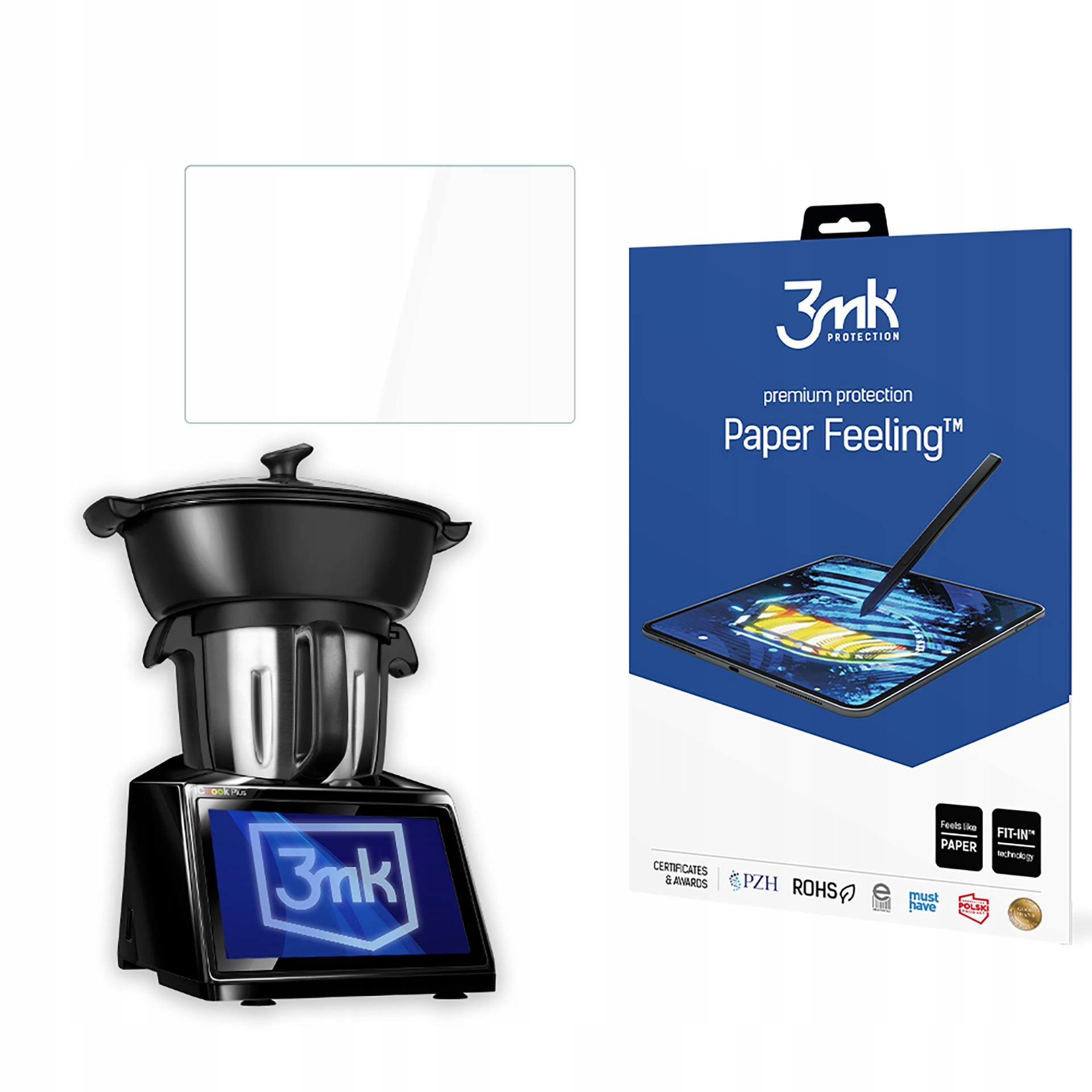 Fólie na displej pro iCoook MRK-48P 3mk Paper Feeling