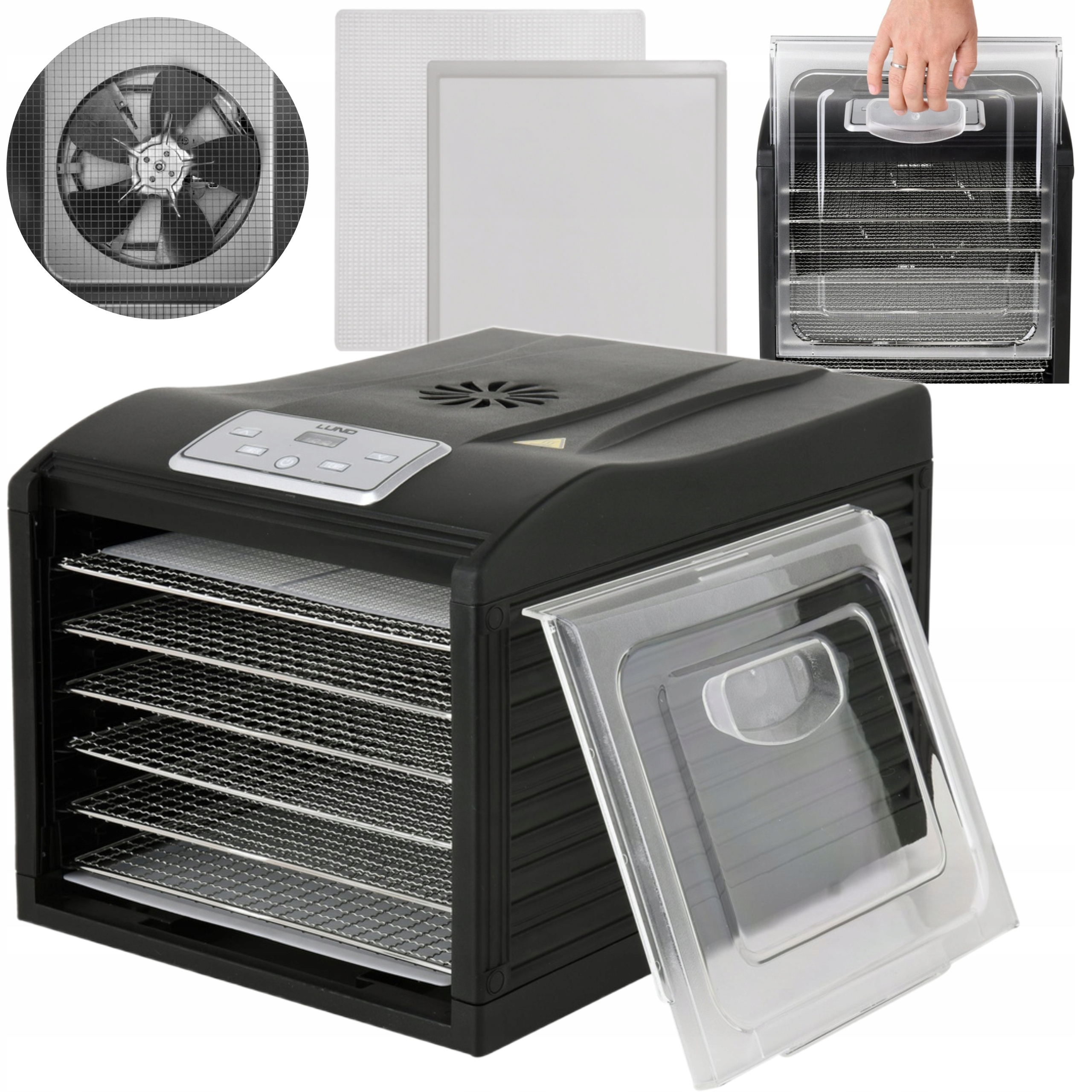 Lund Na , Ovocie A Zeleninu, Bylinky, Silná, 500 W, 6 Sit 68272
