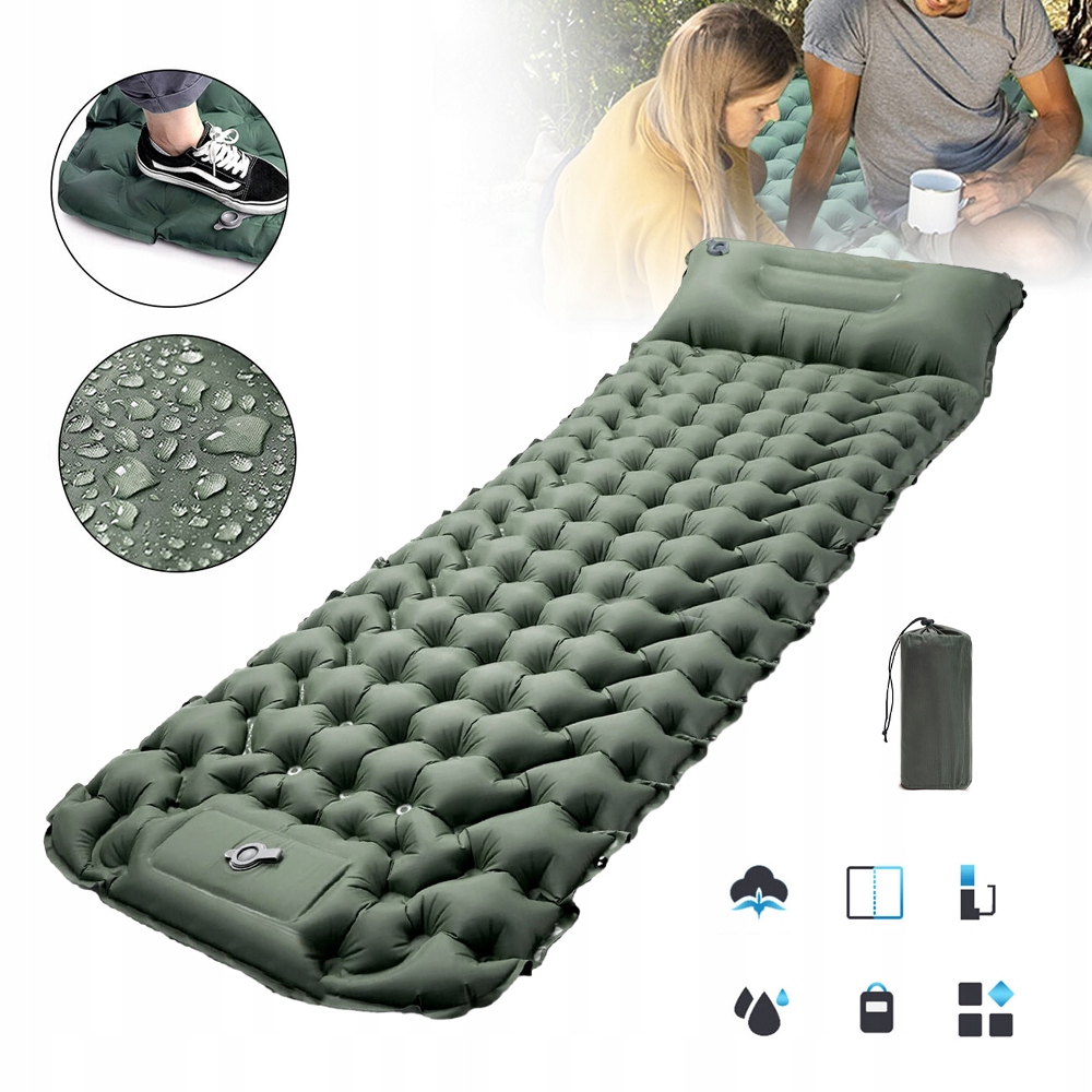 Nafukovací Matrace Přenosná Silná Podpůrná Podložka