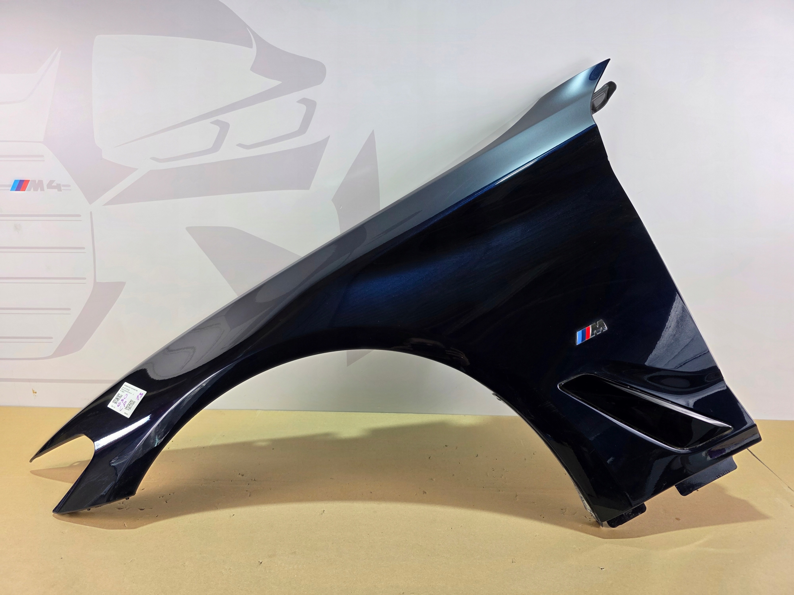 fender left front m-packet BMW 5 G30 G31 LCI 416 CARBON SCHWARZ