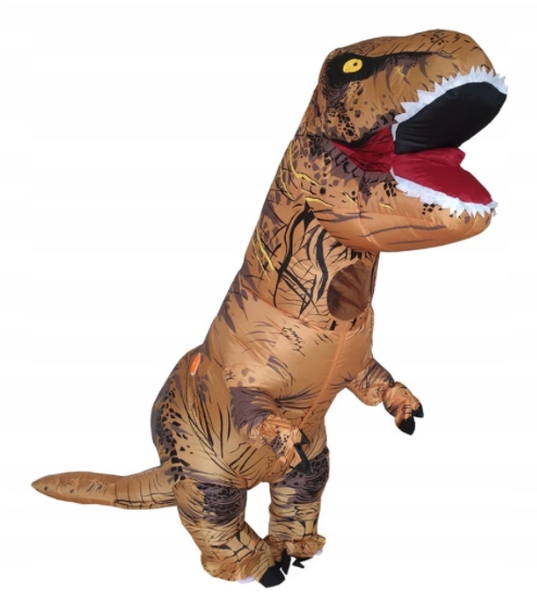 

Przebranie Dmuchany Strój Dinozaur T-rex Kostium