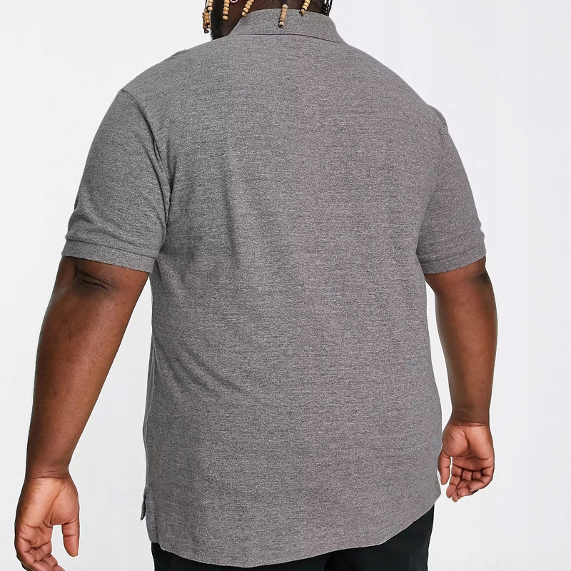 Puma t-shirt polo szary męski plus size 851759 03 5XL Marka Puma