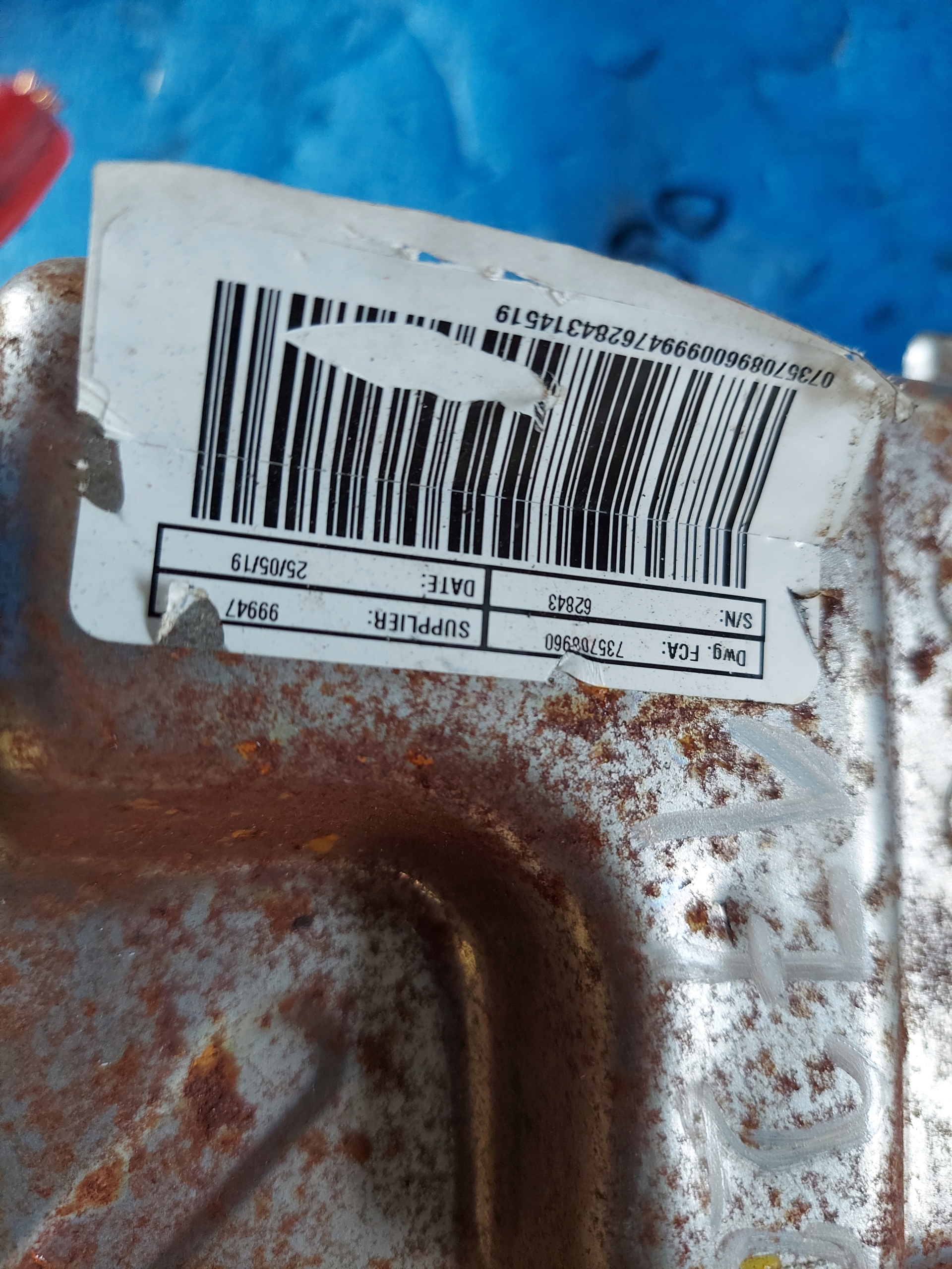 control electrics FIAT 500 38222878401A