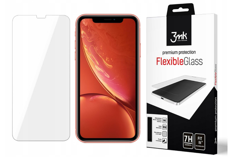 

3MK Flexible Glass Szkło Hybrydowe do Iphone Xr