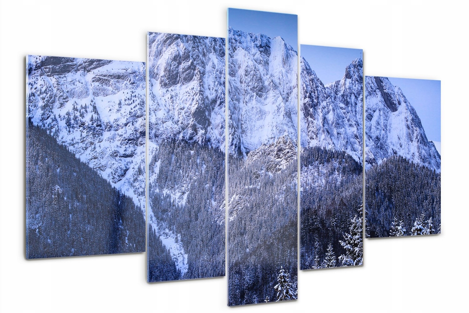 

Obraz szklany tryptyk na ścianę Giewont Tatry