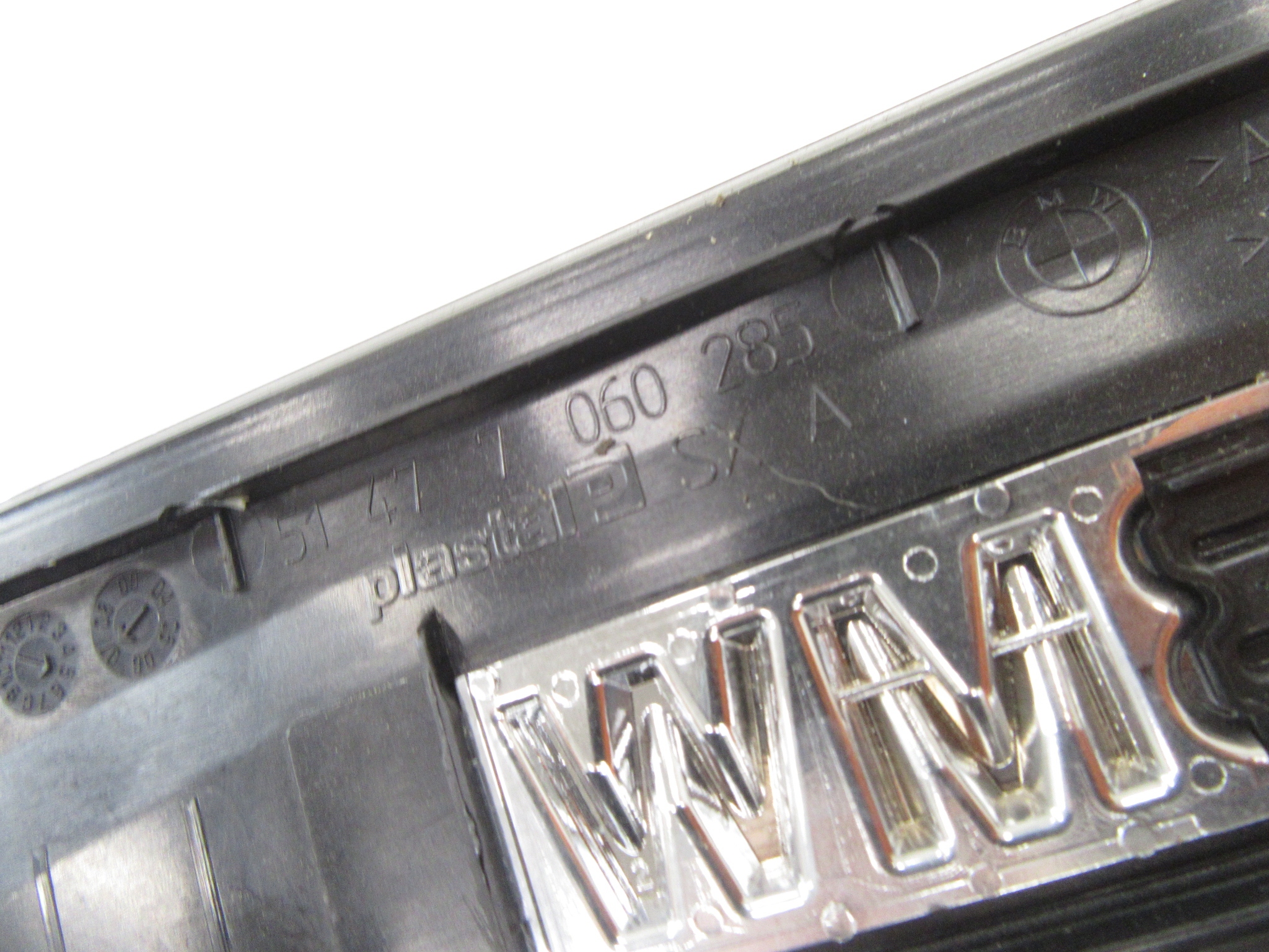 moulding threshold ozdobna cap left rear part BMW e90 e91 sedan KOMBI
