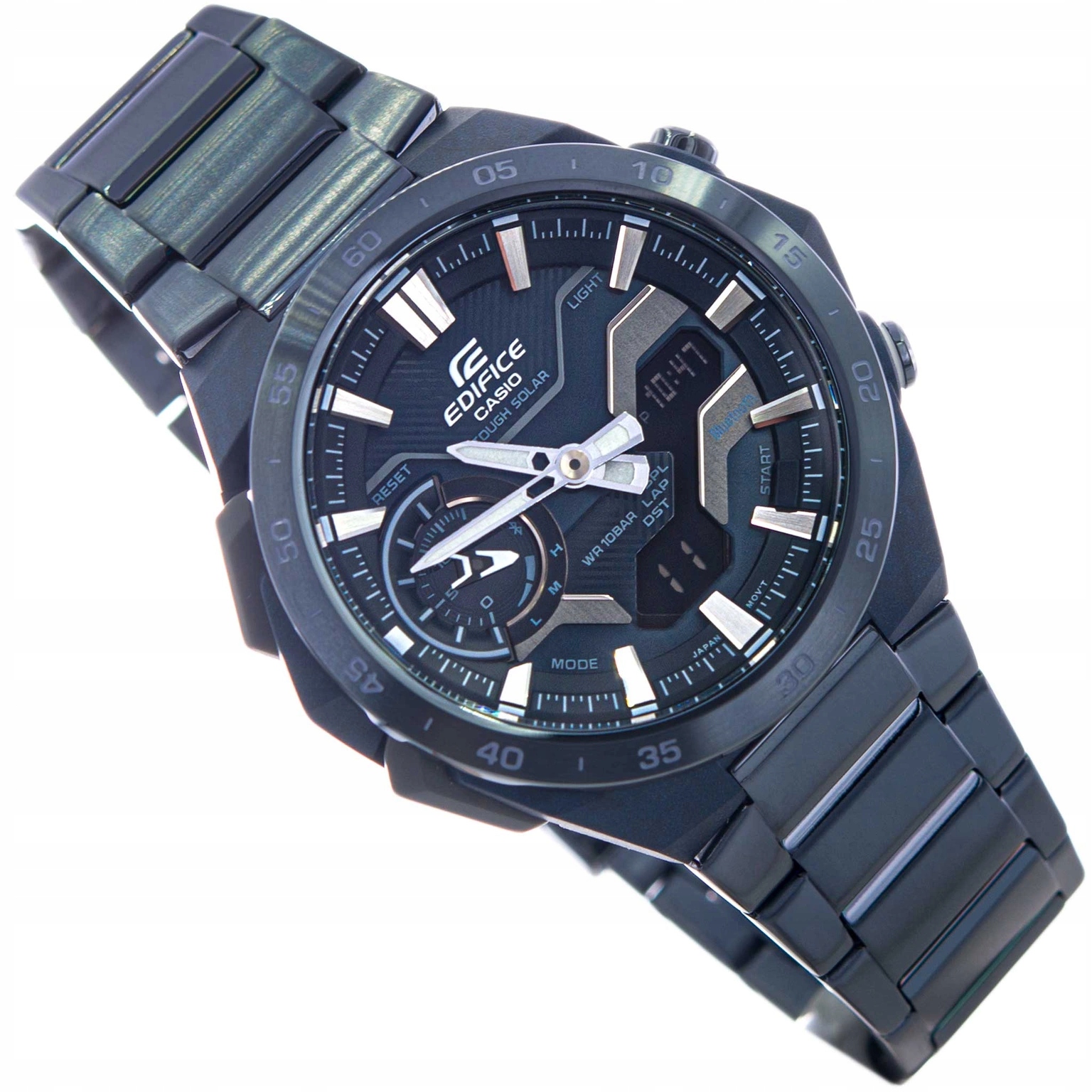 Pánské Hodinky Casio ECB-2200CB-2AEF Edifice Windflow Solární Bluetooth Stopky
