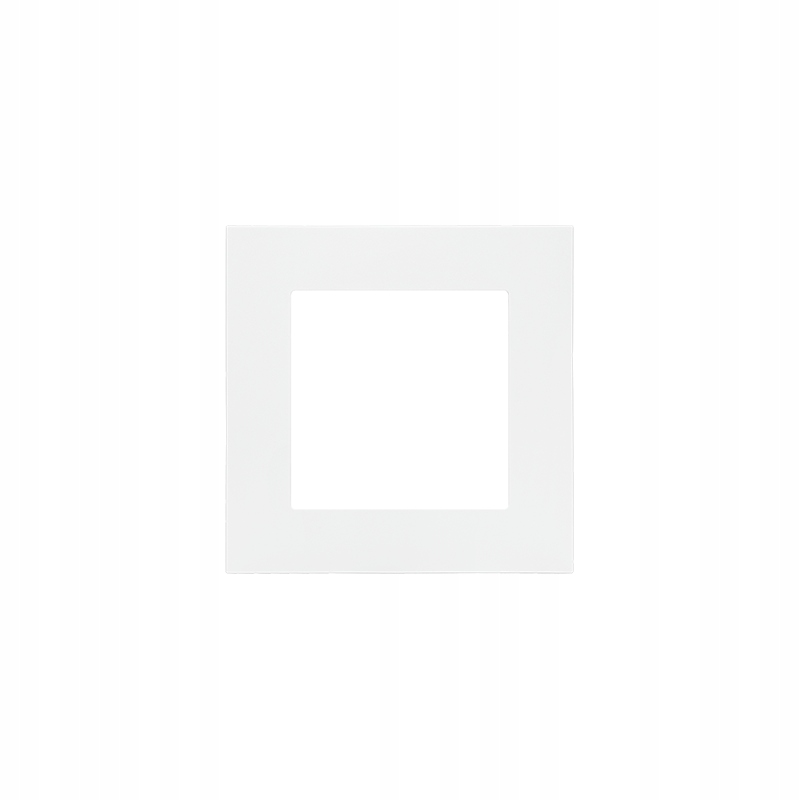 Ramka pojedyncza 1-krotna biała Simon55 TR1/111