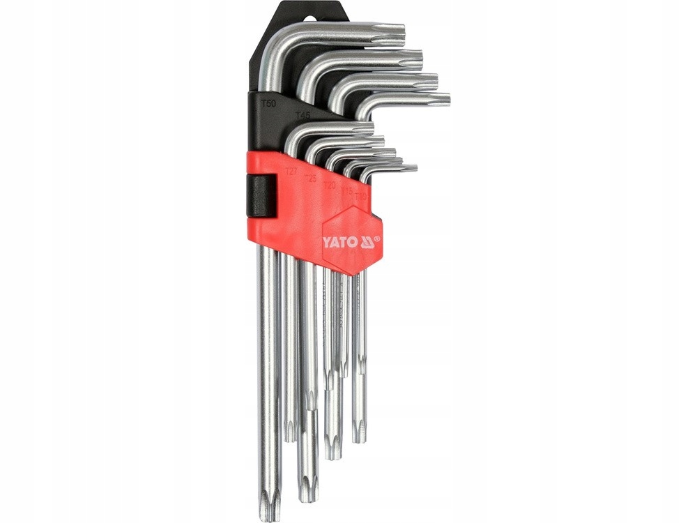 Klucze Torx 9 cz. T10-T50 Cr-V YT-0511