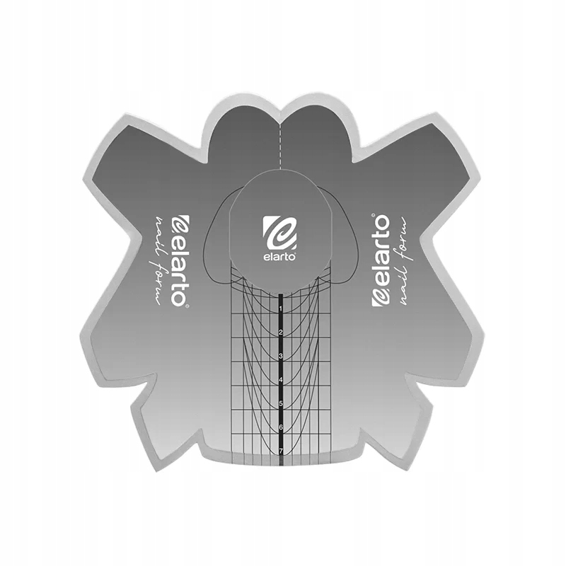 Formy na prodlužování nehtů Elarto 500 ks