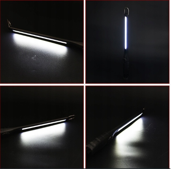 MOCNA LAMPA WARSZTATOWA LED COB HAK Z MAGNESEM AKUMULATOR USB 6W1 Kod producenta 4833353770433414724