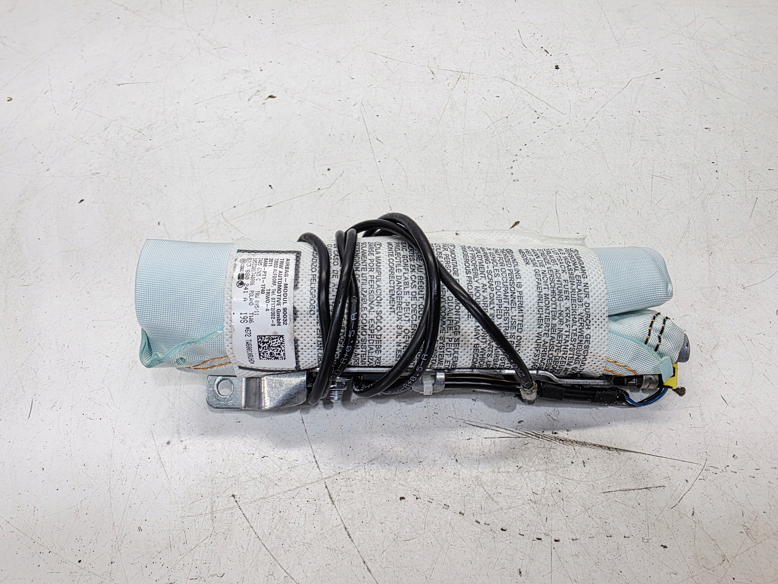 seat airbag left front AUDI A1 8X 8X3880241A