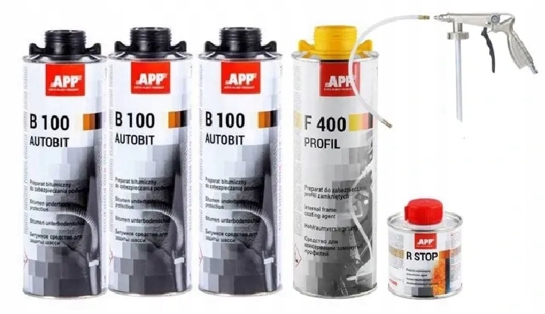 Приложение 3xb100 + F400 Fluidol + RSTOP + обслуживание пистолета