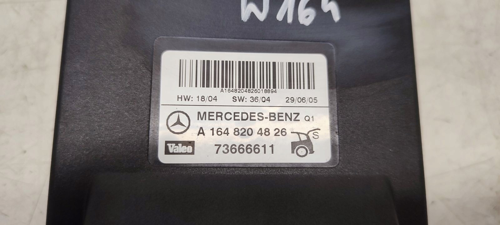 module bonnet boot Mercedes W164