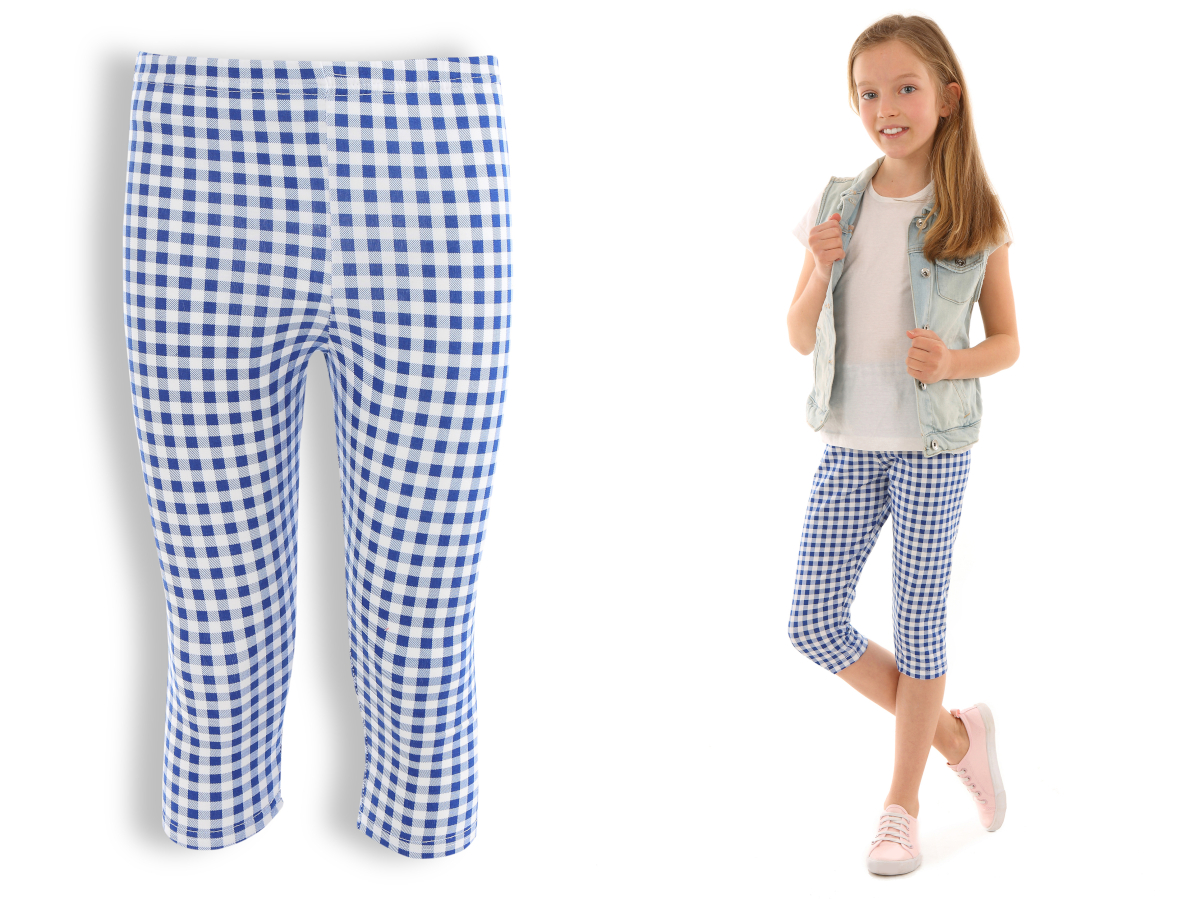 

Legginsy 3/4, getry Nadruki - 128 Kropek 011