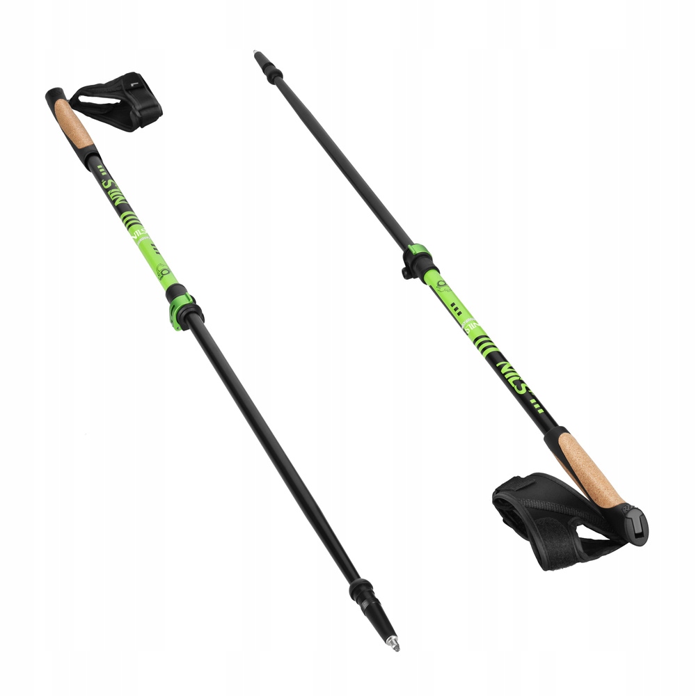 Turistické trekové hole pro nordic walking 93-125 cm Nils