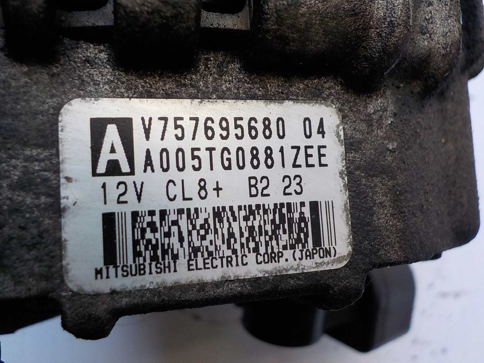 CITROEN C4 1.6 16V B ORG ALTERNATOR V757695680 04 CL8