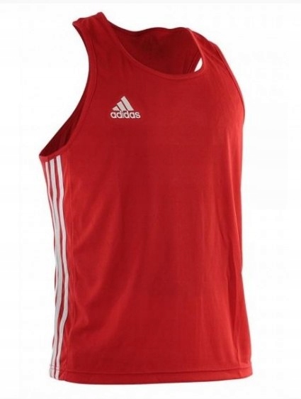 Koszulka bokserska Adidas Boxing Top czerwona