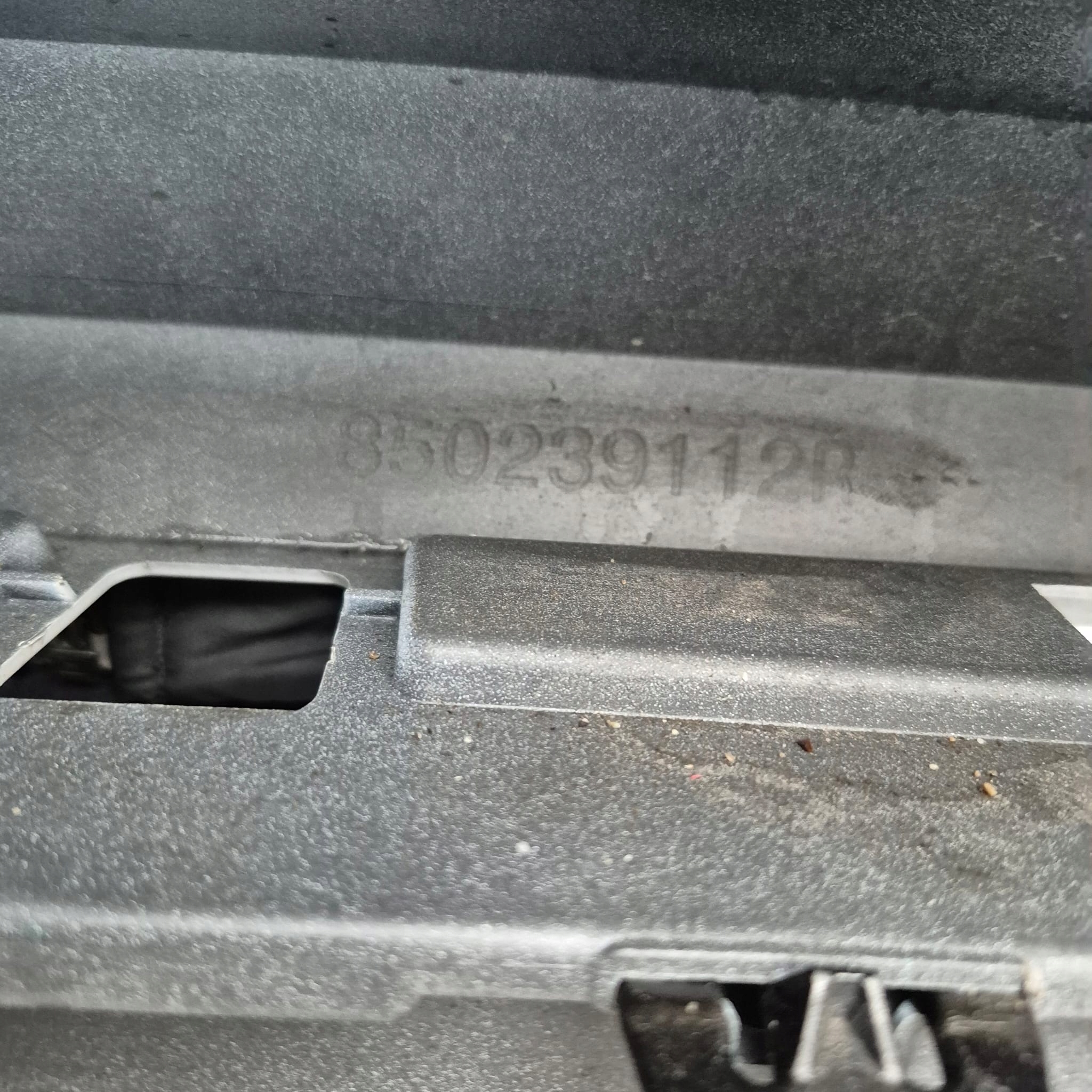 RENAULT RAFALE 24- bumper rear part rear PDC 850239112R