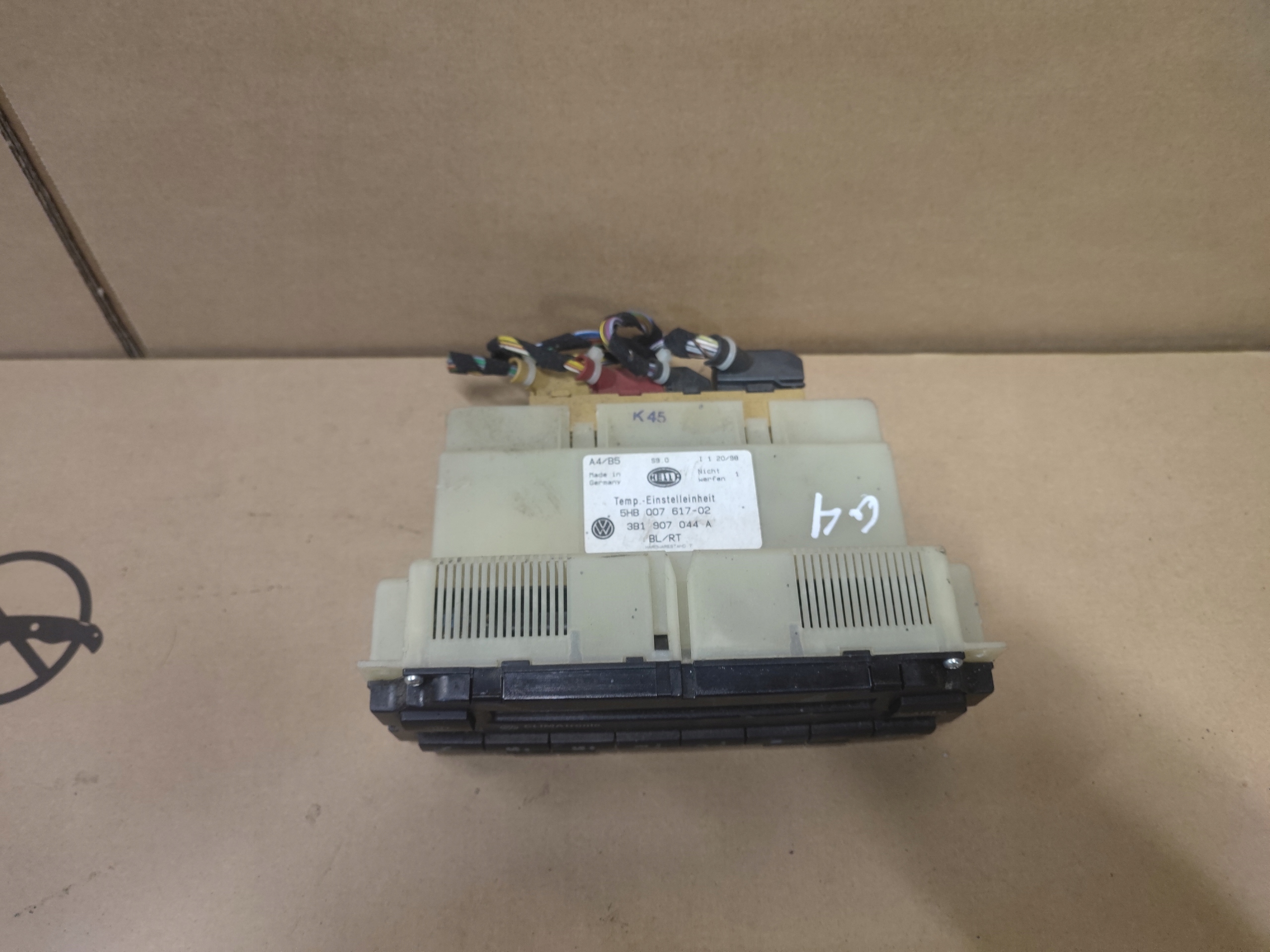VW GOLF IV 4 BORA control panel CLIMATRONIC KLIMATRONIK switch