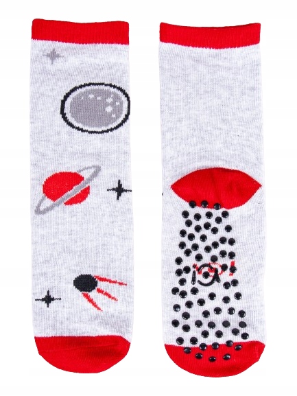 6-PAK Skarpetki ANTYPOŚLIZGOWE ABS skarpety 23-26 Materiał dominujący bawełna