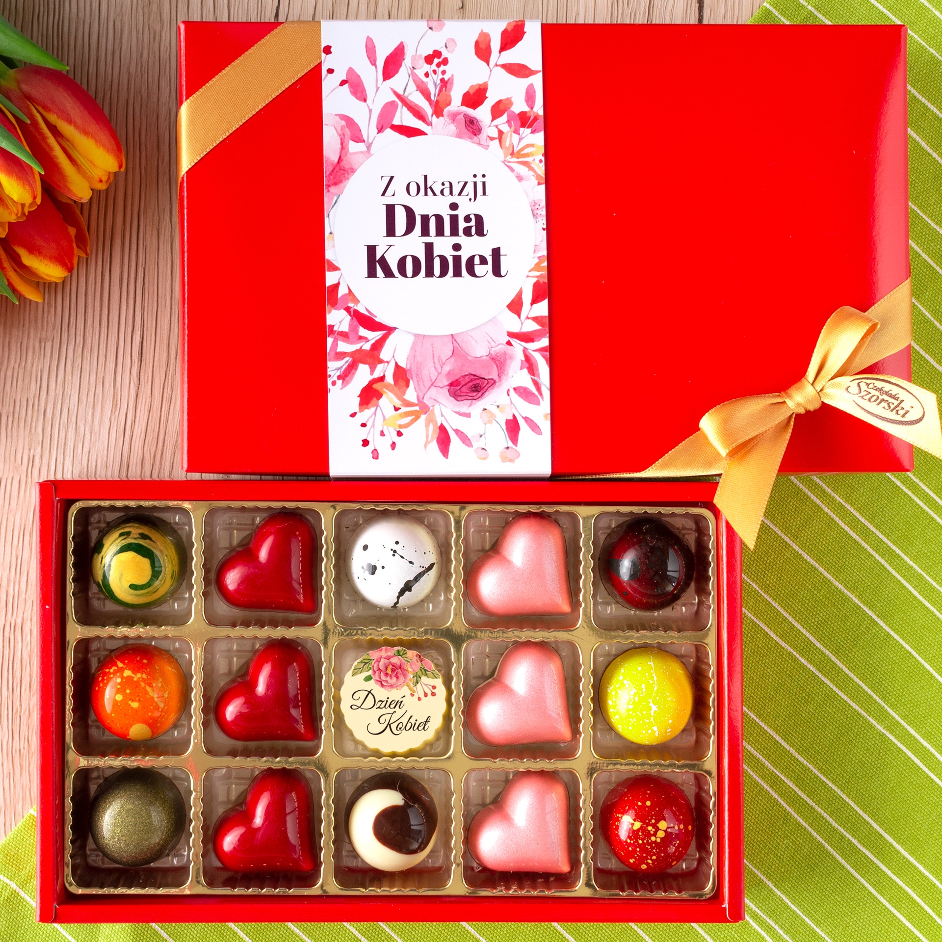 Czekoladki z okazji Dnia Kobiet
