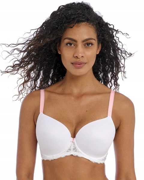 Freya Offbeat podprsenka tričko plunge bílá