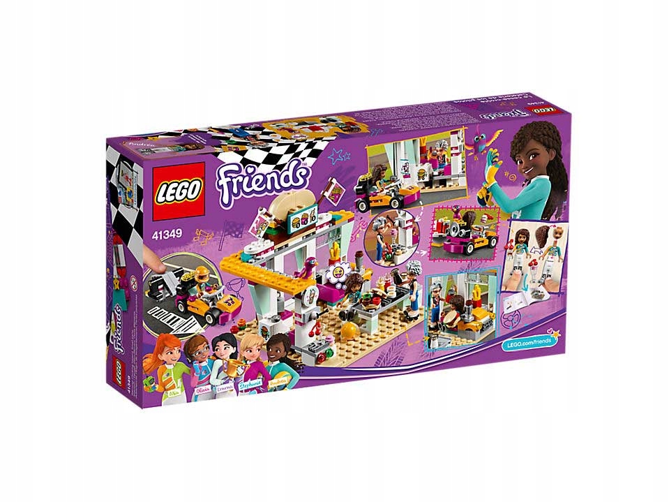 LEGO 41349 FRIENDS WYŚCIGOWA RESTAURACJA KOSZALIN Marka LEGO