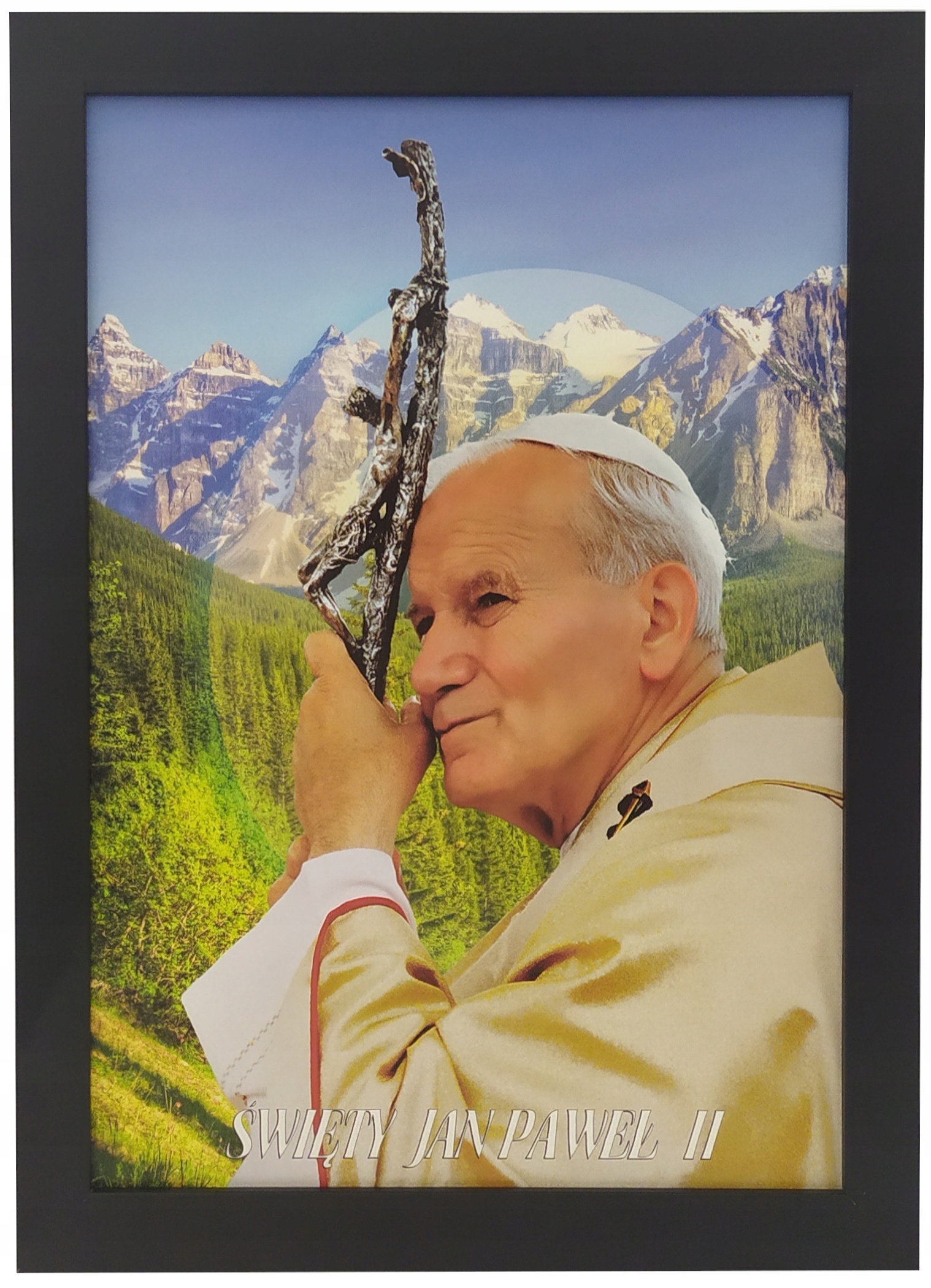 Obraz Papież Jan Paweł 2 Święty Religijny 57X77
