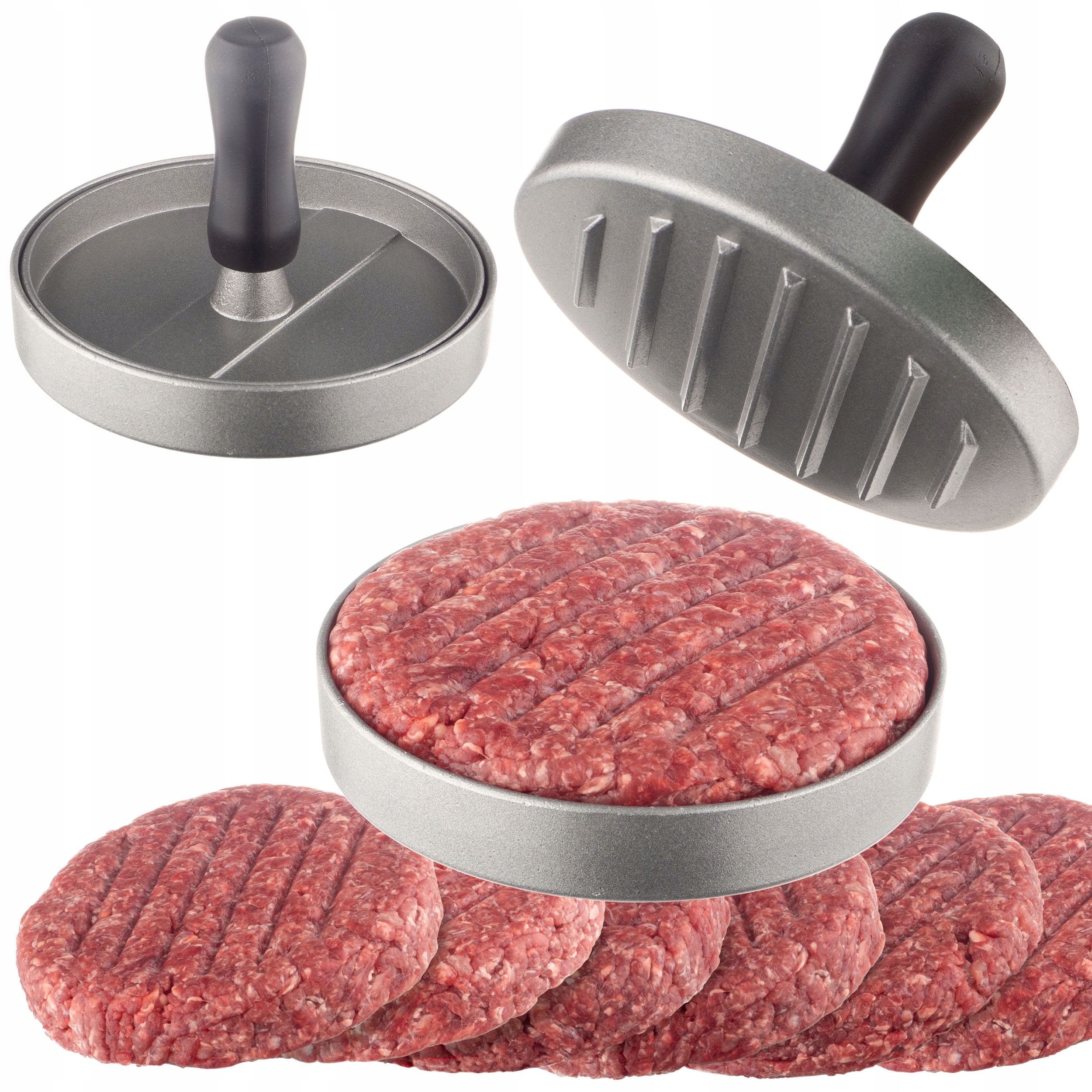 

Forma Prasa do Hamburgerów Burgerów Kotletów Grill