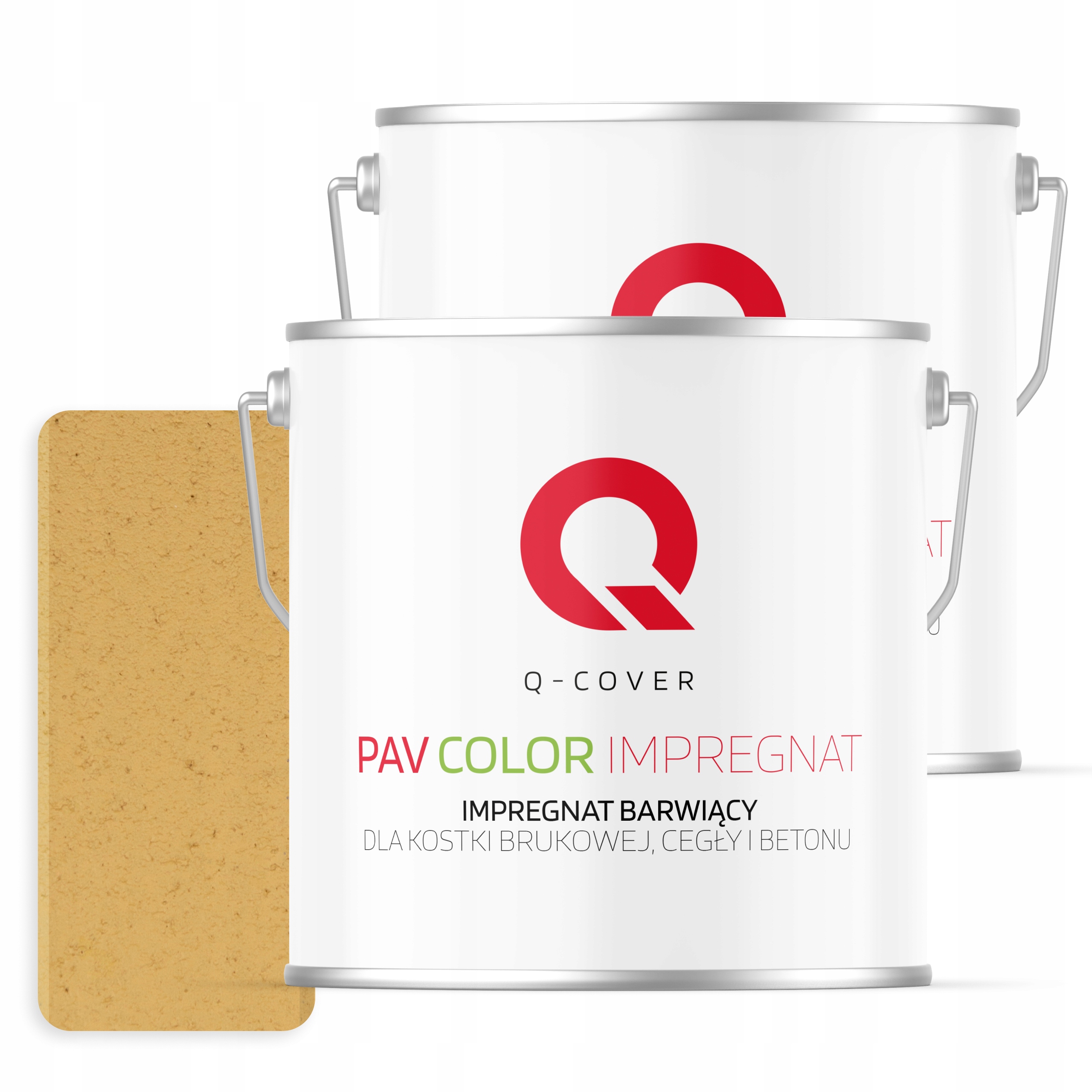 Barvící impregnát Barva na kostky Přípravek 5L Barva Žlutá Písková