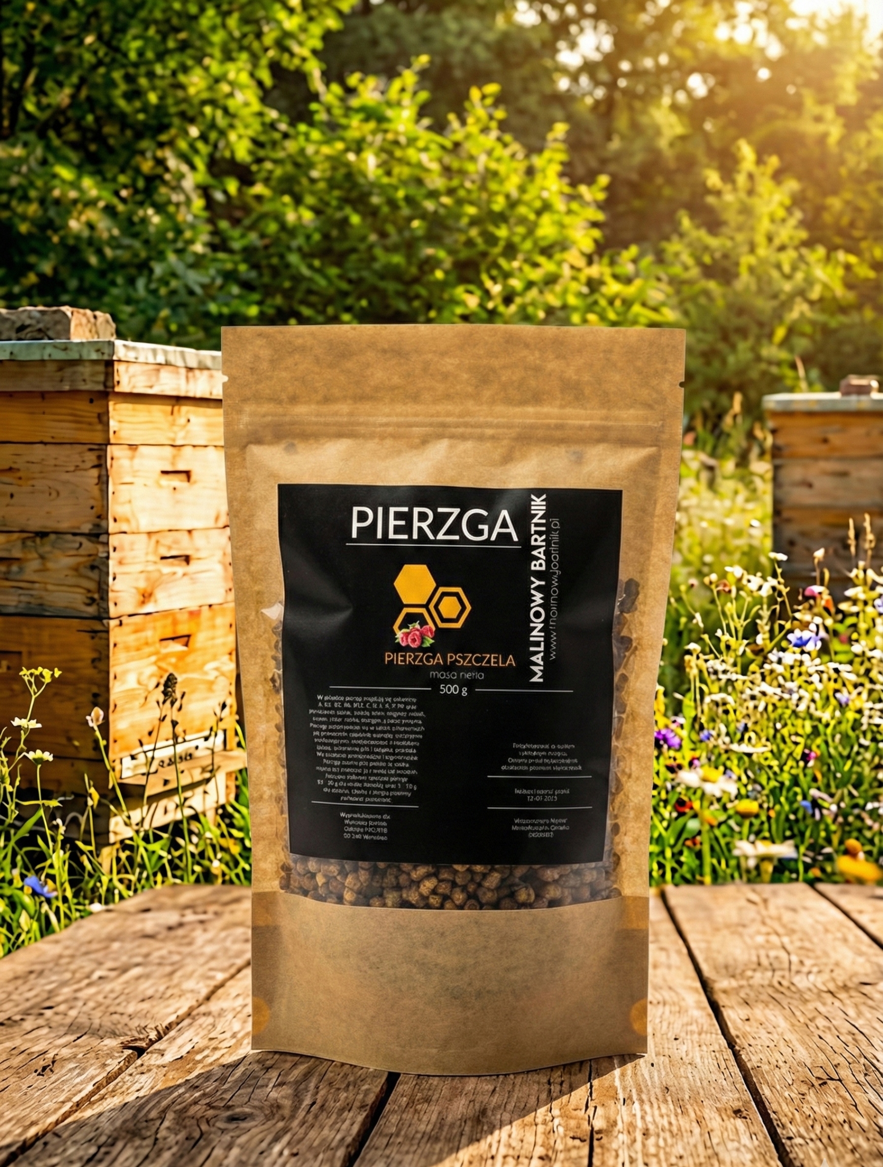 Levně Perga Včelka 500 g Pravá čerstvá z Polska