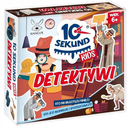 Gra planszowa 10 sekund Kids Detektywi Kangur
