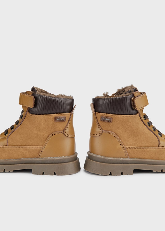 BOTKI TRAPERY SKÓRZANE ZIMOWE FUTERKO MAYORAL 38 Rozmiar 38