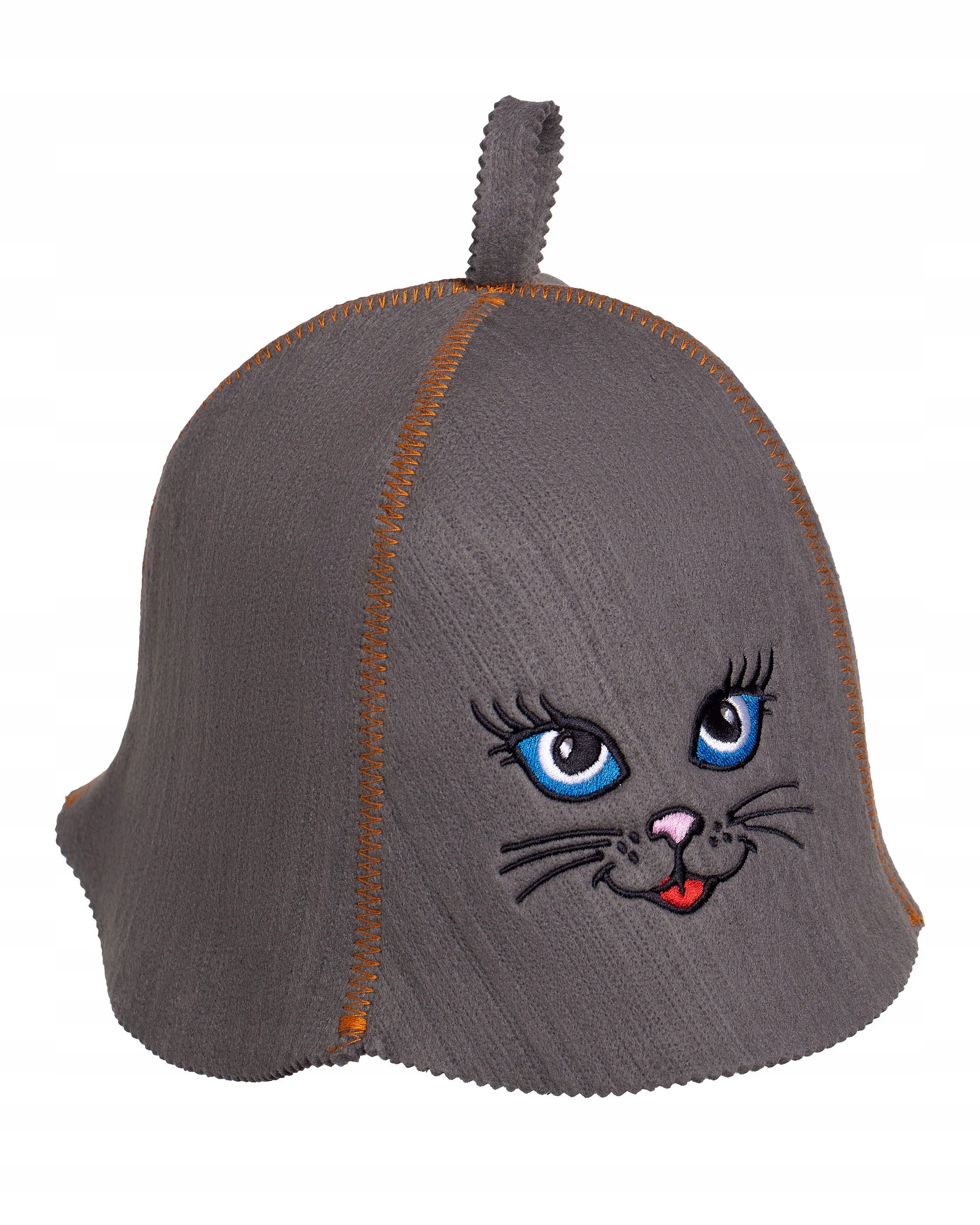 SAUNA CZAPKA FILCOWA DO SAUNY - KOTUŚ STALOWY