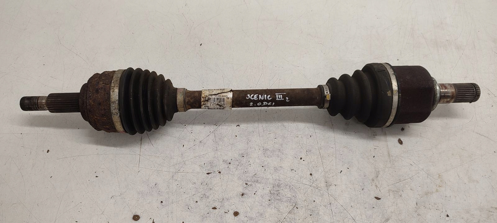 semi-axis left short. automat Renault Grand Scenic III 2,0 DCI